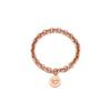 Tirrlirr Tinkle Tulli Silver Pink Chain Ring Trssvp13307M