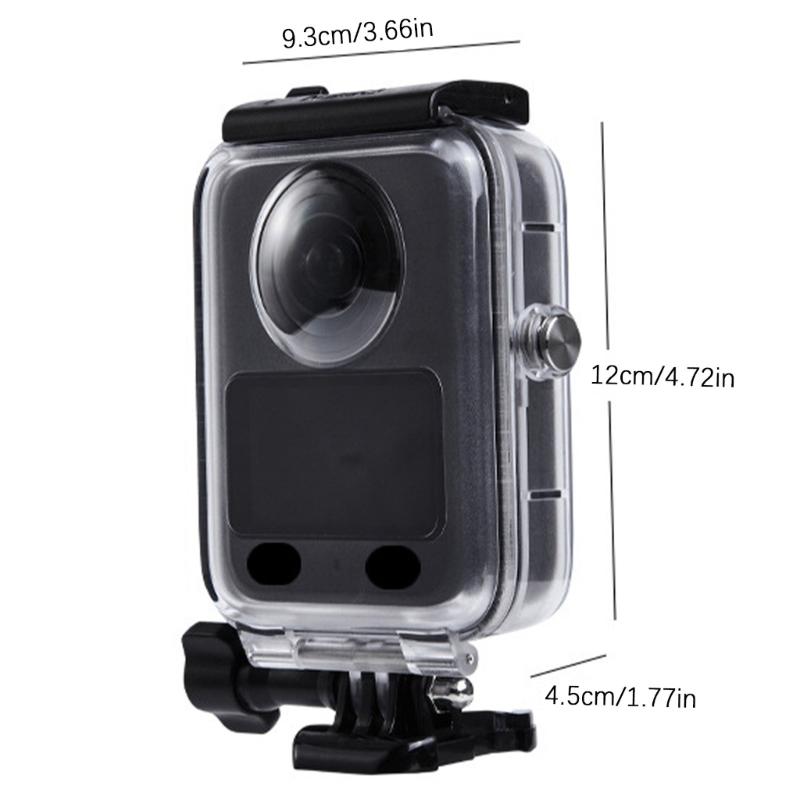 Transparent Case For 360 Waterproof Case Diving 45m Protective Panoramic Sports Camera Antifall Invisible Protector