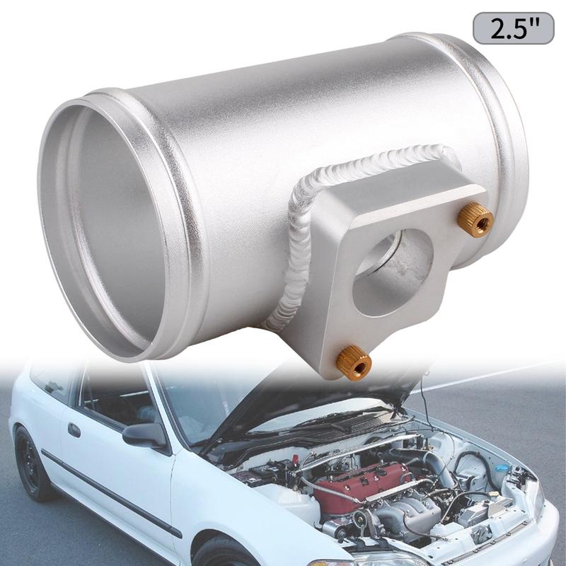 63/70/76mm Car Air Flow Meter Base Air Flow Sensor Adapter Intake Meter Mount For Toyota Mazda Subaru Honda 2.5" 2.75" 3" MAF005