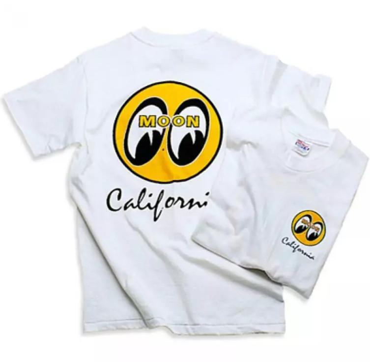 Mooneyes T-Shirts, (141) White 100% Cotton Chev Ford Mopar NHRA Unisex T-Shirt XXXL