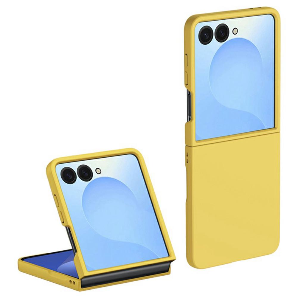 For Samsung Galaxy Z Flip7 5G Case Skin-Touch Texture Hard PC Folding Phone Cover