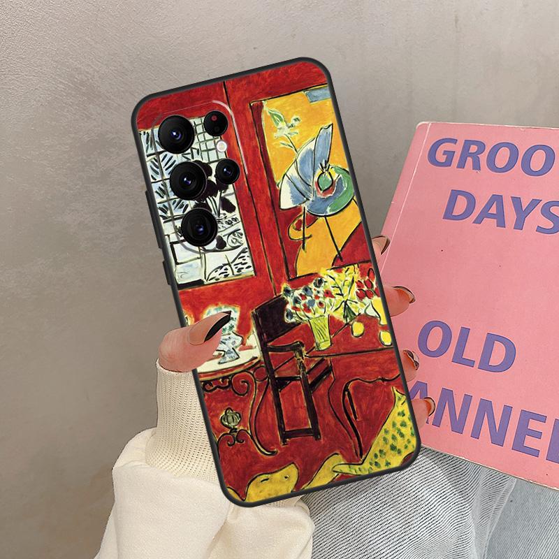

Henri Matisse Art Painting Case For Samsung Galaxy S25 Ultra S20 S21 S22 S23 S24 Ultra S9 S10 Plus S25 FE Cover Coque Galaxy S24 FE