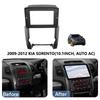 Für Kia Sorento 2009-2012 Autoradio Blende Android MP5 Player Panel Gehäuse Rahmen 2Din Head Unit Stereo Armaturenbrett Abdeckung