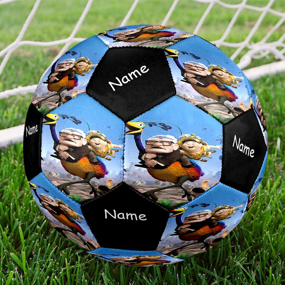 Custom Name Up Theme Size 5 Soccer Ball, Suitable for Both Indoor and Outdoor Matches, a Gift Suitable for Everyone.