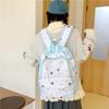 Letter Print Star Backpack Lightweight College Style Oxford Cloth Backpack Cloth Korean Style Students School Bag