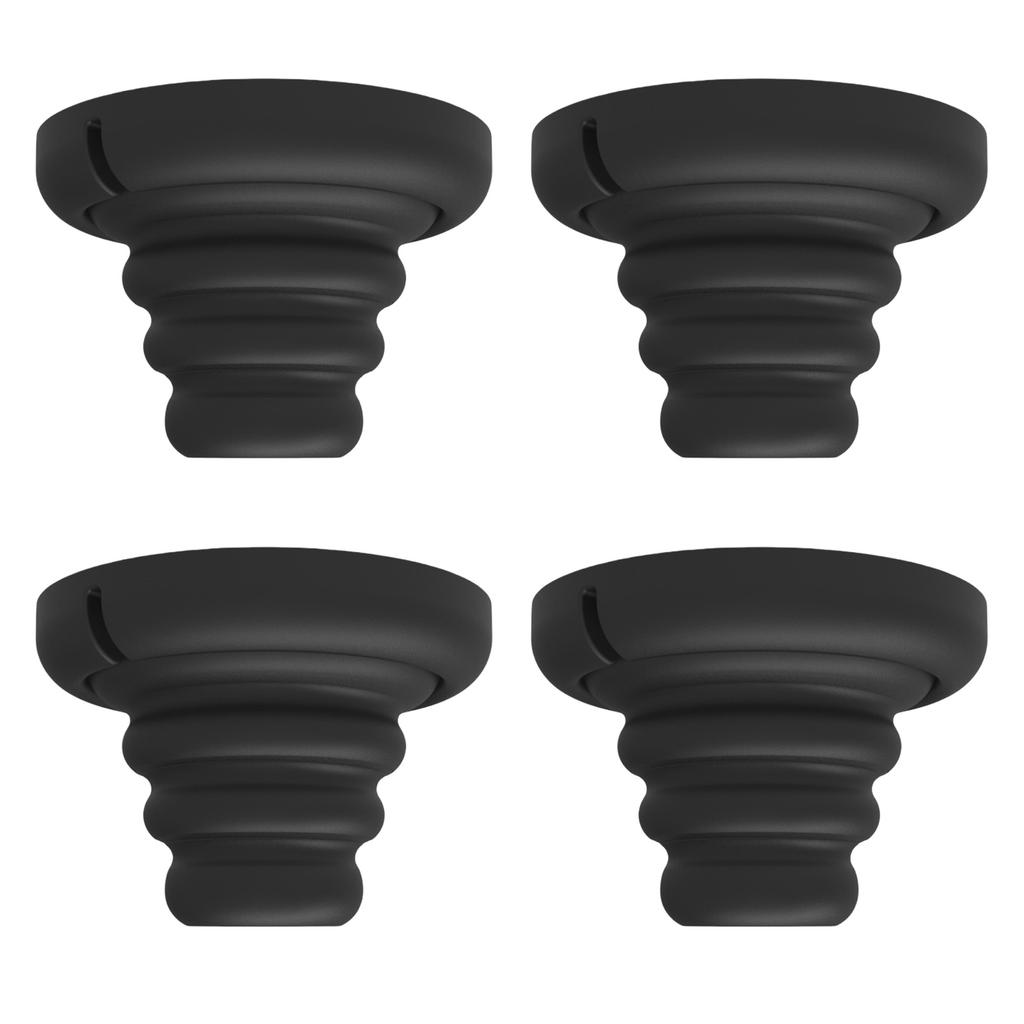 Set Of 4 Silicone Cushion Pads Silicone Shock Absorbers Set for Wall & Furniture Protections Against Impacts & Scratches