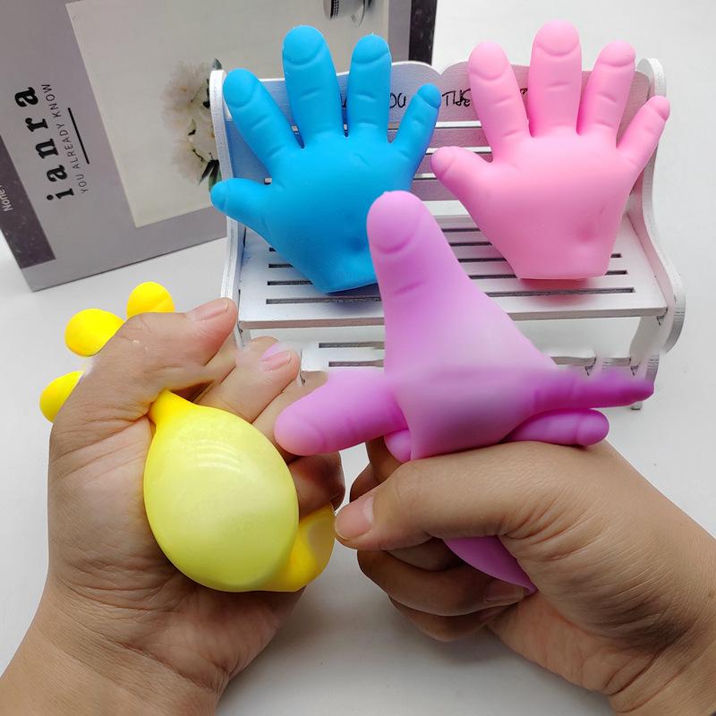 

Creative Palm Pinching Fun Colorful Small Hand Stress Relief Toys Novel and Bizarre Release Flour Slow Rebound Adult Kids Toys