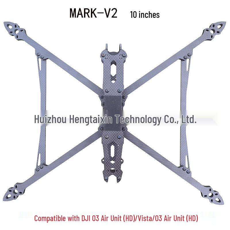 MARK4 V2 10-inch Carbon Fiber FPV Racing Drone Frame for Long Endurance