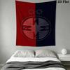 Fcsb Steaua Wall Tapestry Aesthetic Wall Hanging Printed Fabric Blanket Decorative Tapestries for Bedroom Living Room Home Decor