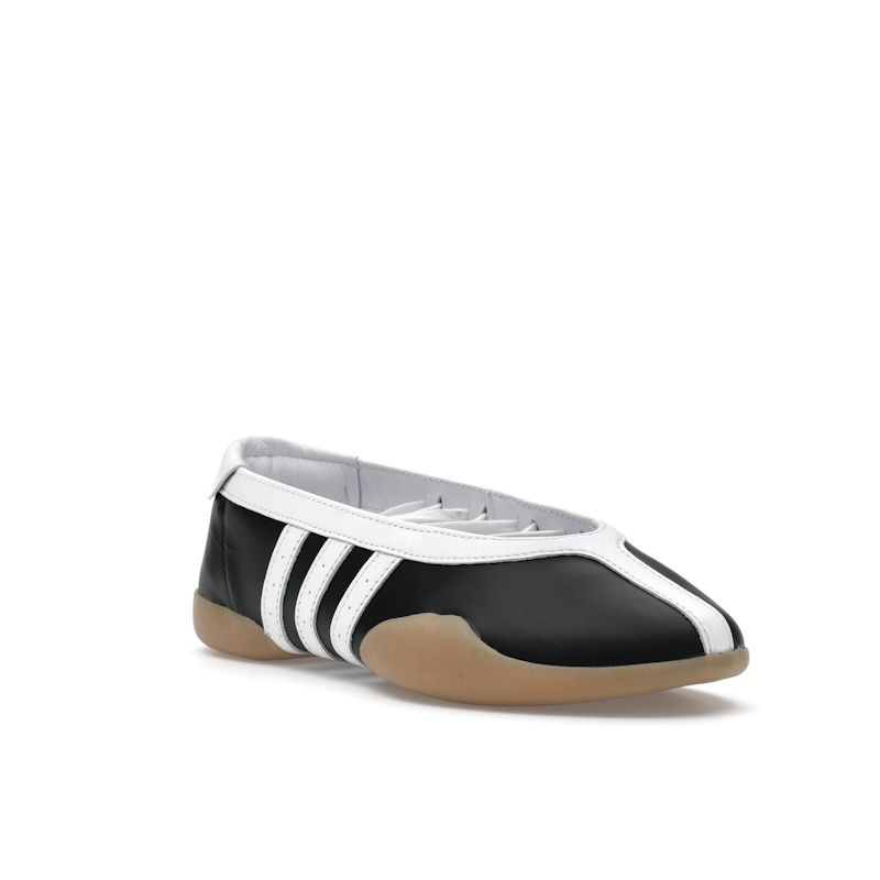 adidas Taekwondo Mei Μπαλέτο Μαύρο Λευκό Καφέ Σόλα Γυναικεία Αθλητικά Παπούτσια Core-Black Cloud-White JR7031