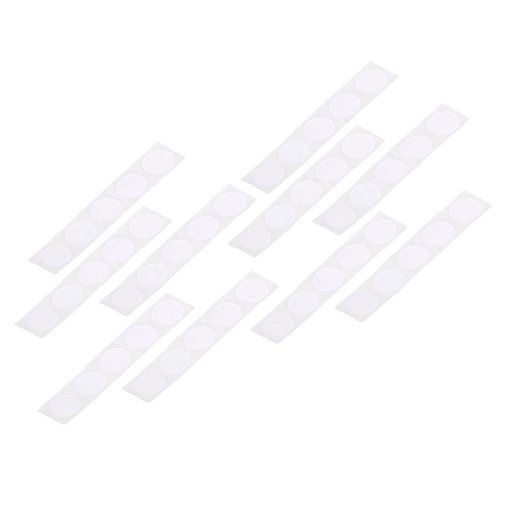50Pcs 13.56MHz NFC RFID Sticker Tag 504 Byte Repeatable Written High Frequency IC UID Label 25mm 1in Diameter