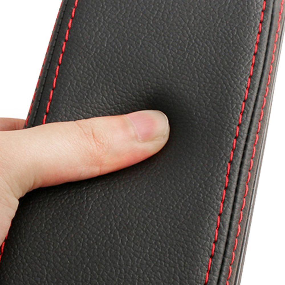 Arm PU Leather Liftable Auto Arm Rest Pad Car Armrest Holder Adjustable Height Left Elbow Rest