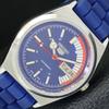 REFURBISHED VINTAGE SEIKO 5 AUTOMATIC 6309A JAPAN MENS BLUE DIAL WATCH A440898-4 Sk-a440898