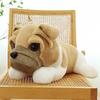 Thick Eyelids Shar Pei Dog Plush Doll Lying Animals Stuffed Toys  Birthday Gifts