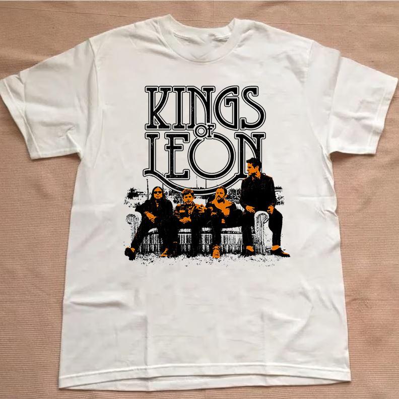 Kings of Leon Band Music Rock Concert Unisex Short Tee Cotton Shirt AL348 Unisex T-Shirt M