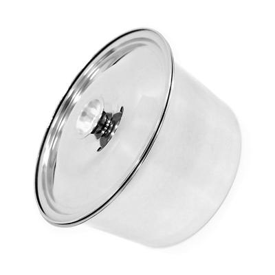 Seasoning Bowl Stainless Steel Round Large Diameter Mixing Bowl with Lid for Oil Egg Whipping Dough