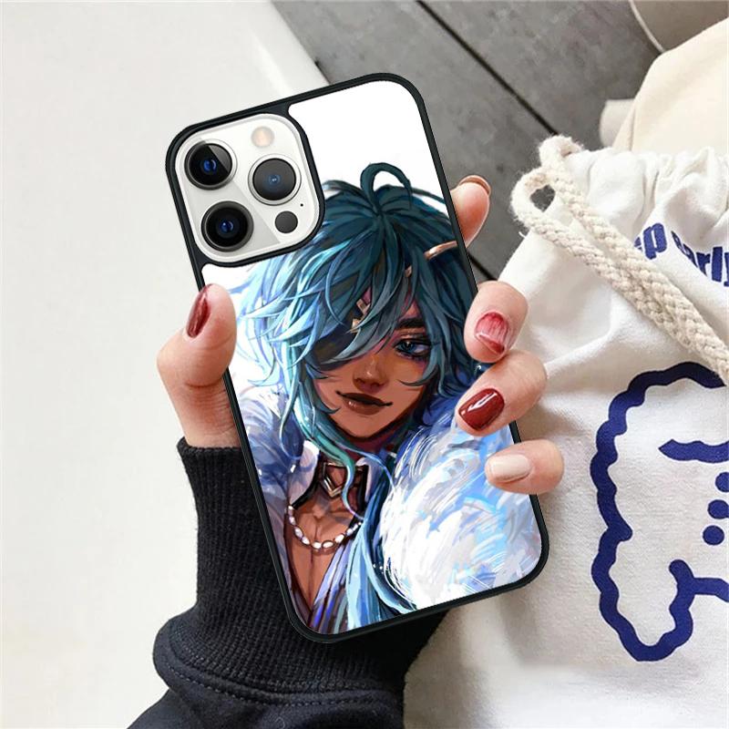 Genshin Impact Kaeya Phone Case For iPhone 17 Air 15 16 Cover 11 13 14 Pro Max 12 Plus Max Fundas