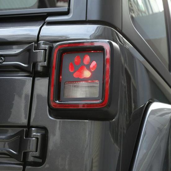 Taillights Cover Tail Light Guards Trim for Jeep Wrangler JL 2018+ Accessories