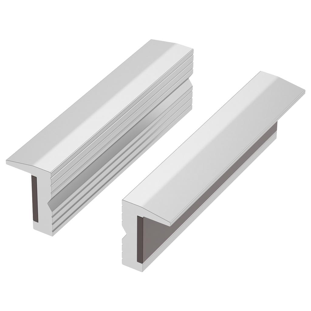 1 pair 4/6 inches Vise Jaws with Magnetic Universal Soft Vice Jaws Pads Covers Multi-Purpose Protector for Any Metal Vice