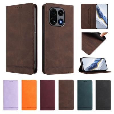 Kožené magnetické výklopné pouzdro Pro Oneplus 15 13 13T 13R 13S 12 12R 11 11R 10T 10R 10 9 Pro 9R 8T Peněženka Slot na karty Kryt telefonu Funda