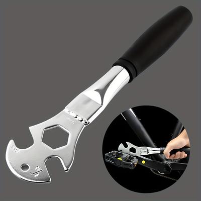 1 Stück Fahrradpedalschlüssel 15mm Fahrradpedale Einbau Ausbau Schraubenschlüssel Multifunktionales Fahrradpedal Ausbauwerkzeug Fahrradreparaturwerkzeug