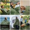 1TG Tactical Weighted Blanket for 3M Thinsulate 380T Nylon Perfect for Outdoor Sleeping Shoulder and Knee Car Home and Emergency Large Green Summer,