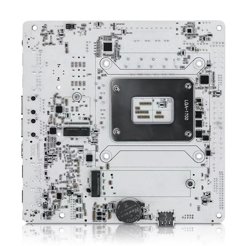 W680 LGA1700 NAS-Motherboard 12.-14. Gen Intel Core DDR5 PCIe 5.0 12×SATA 3.0 3×M.2 NVMe All-in-One NAS-Server-Workstation für DIY-Enthusiasten