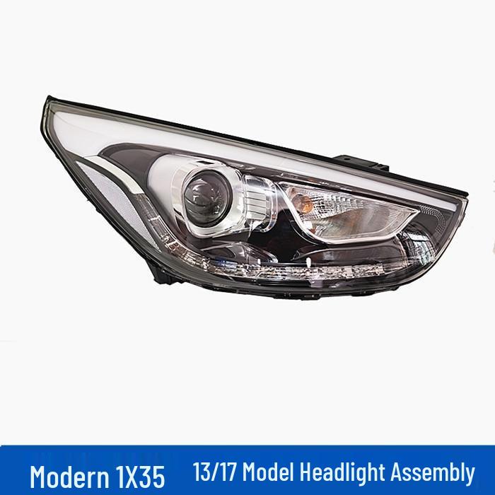 

Совместимо с передней фарой в сборе для Beijing Hyundai ix35: Модели 2013, 2015 гг., Ближний/Дальний свет, Крышка фары, Упаковка из одного предмета. Single Piece Packaging