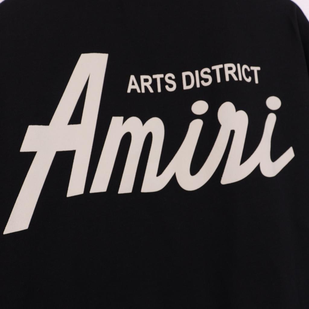 2237 Amiri 2025 Summer New Men's and Women's Loose High Quality Cotton Plus Size T-shirt Couple T-Shirt