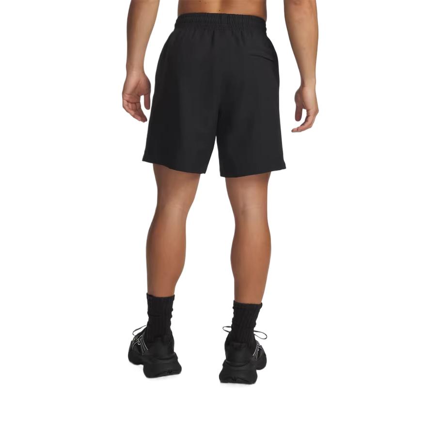 Under Armour SS26 Comfortable Solid Color Mid Waist Drawstring Casual Shorts Men Shorts 6009361-001