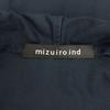 mizuiro ind made in Japan Long sleeve Gown coat Navy Women Used