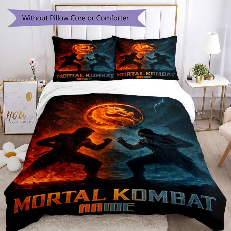 Warner Bros. Films (11) Customize Your Name Bedding Set Breathable Duvet Cover with Pillowcases Home Decoration Birthday Gift