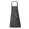 Tablier imperméable et résistant à l'huile réglable pour femme avec logo - Vêtement de travail résistant aux taches pour la cuisine et le restaurant