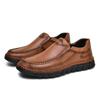 Luxury Leisure Walk Dress Shoe Genuine Leather Men Casual Shoes High Quality  Man Loafers Breathable Formal Men Slip on Flats