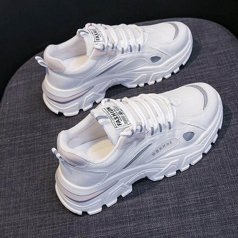 

Fashion 2025 Autumn New Women s Thick Soled Sneaker Simple Versatile Woman Shoes Comfort Anti Slip Women Casual Shoe Zapatillas De Mujer 35