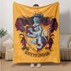 Gryffindor Crest Wall Decal Harry Potter Decor Hogwarts Room StickerPrint Blanket, Soft Blanket For Sofa Office Bed And Travelling Daughter
