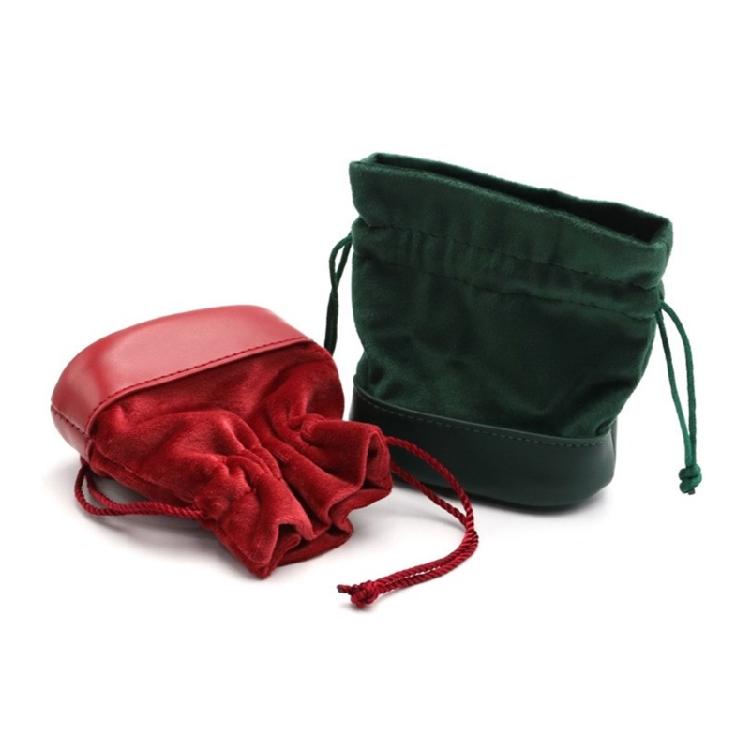 Luxurious Plush Drawstring Organizers Bag Elegant Plush Drawstring Storage Bag for Jewelry and Small Item Organization