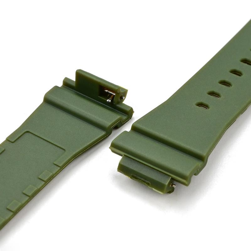 16mm Klokkereim For Casio G-Shock GM-5600/GA2100/GM2100 Hurtigutløsning TPU Sport Dykking gshock Klokkebånd Armbånd