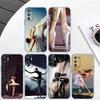 BH6 Ballet sneaker Pointe Shoes Case for LG K22 K30 K40 K40S K41 K42 K50 K50S K51 K51S K52 K61 K62 K71 K92 Q60 Q61 V40 V50 V60