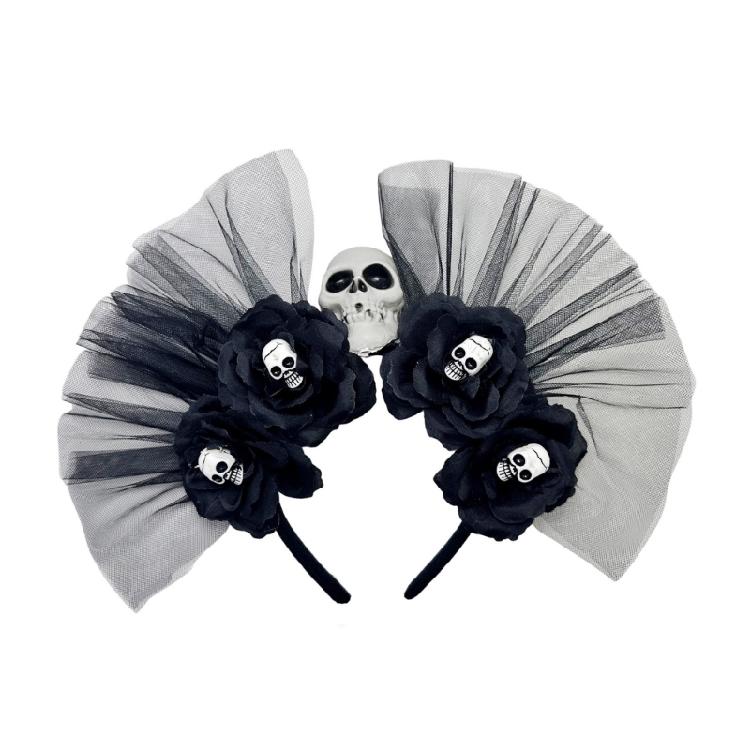 Blumenkranz Stirnband Cincos De Mayoes Party Kostüm Dia de Los Muerto Stirnband Kopfschmuck Tag der Toten Kopfschmuck