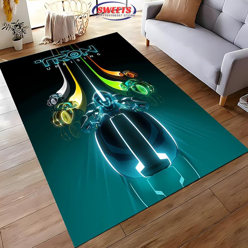 17 Styles TR0N: ARES Printed Carpet Living Room Bedroom Sofa Large Area Decorative Mat Kids Play Non-slip All Seasons Rugs Gift