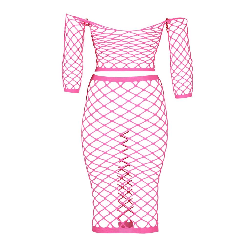 Long Sleeve Top with Long Skirt XL/XXXXL Ouch! by Shots