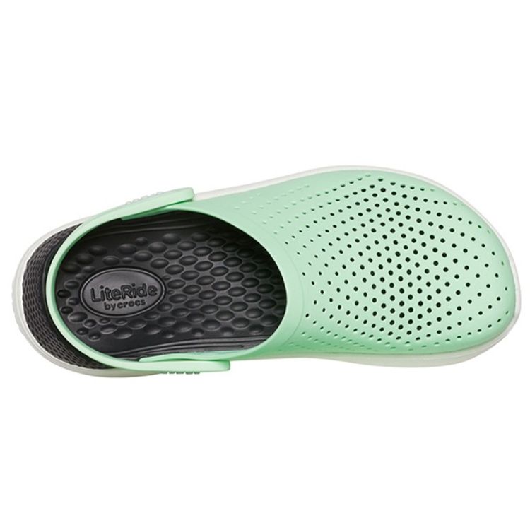 Crocs LiteRide EVA Round Toe Slip-On Clogs Unisex clogs Mint-Green 204592-3TP