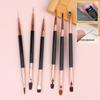 Double Ended Nail Art Brush for Manicure Drawing Design DIY Tool Professional Salon Painting Pen Easy Control for Acrylic Gel