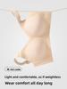 Grote Maat Full Bust Zachte Ondersteuning Beha, Ademende Shell Cup X-Cross Lifting Anti-Doorzakken Zijsteun 5-Rijige Haak Naadloze Draadloze Dames Lingerie