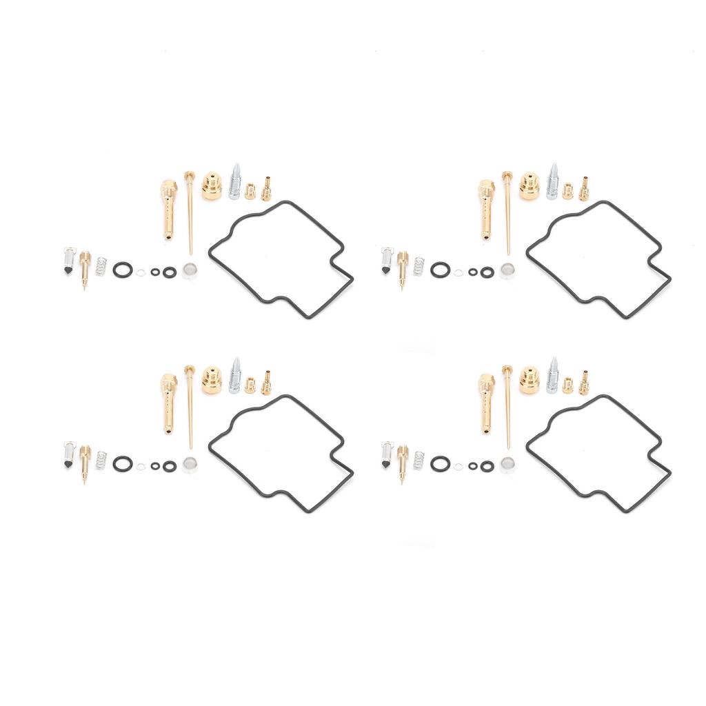 4Set Carburetor Repair Kits Motorcycle Accessory Fit for Kawasaki ZZR400 1990‑2006