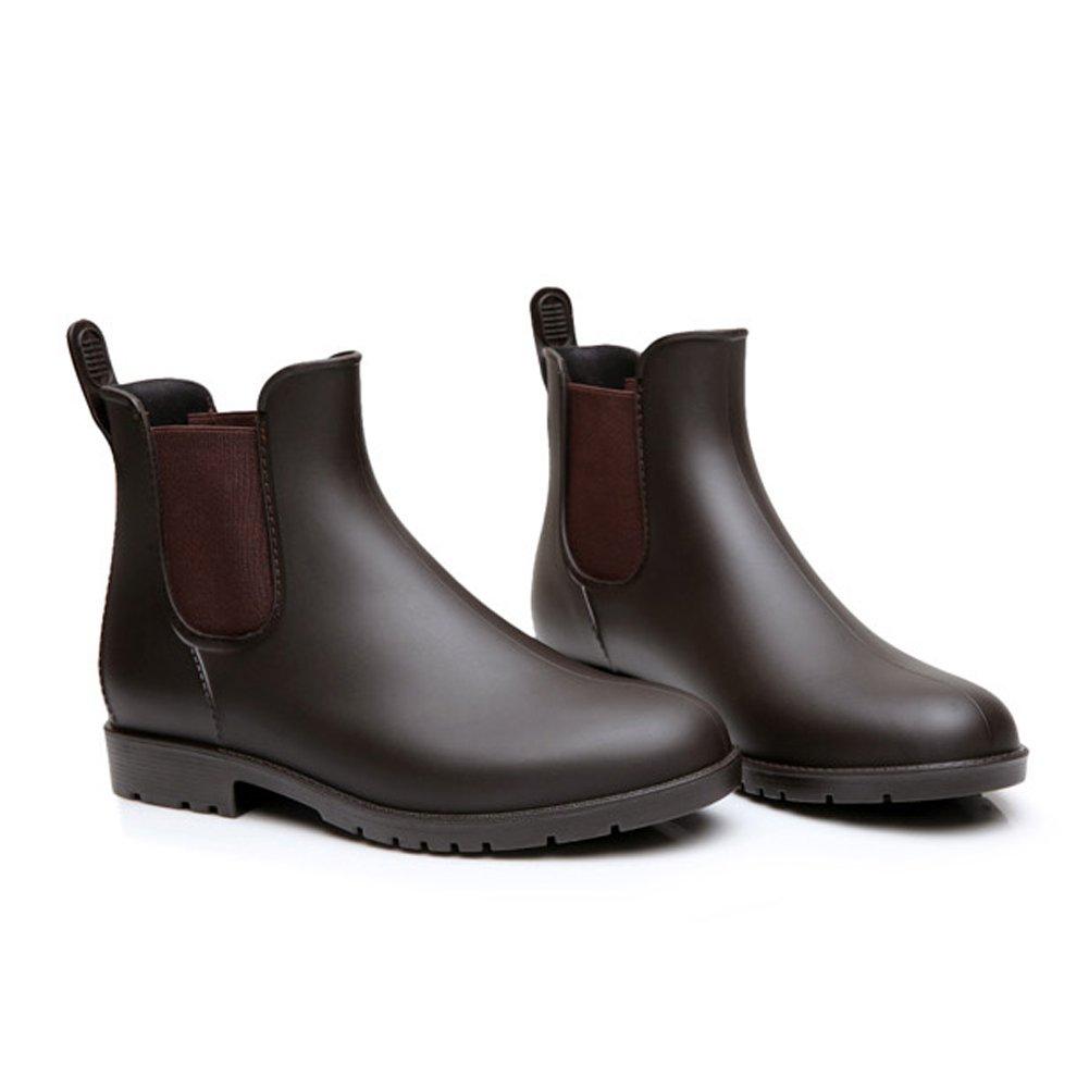 Módní Litfun Dámské dešťové boty Outdoorové protiskluzové nepromokavé krátké holínky Módní dámské Chelsea boty Nové domácí gumové kotníkové boty