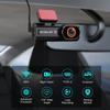 4K HD 1.97-inch Dual-Lens Dash Cam with GPS and WIFI