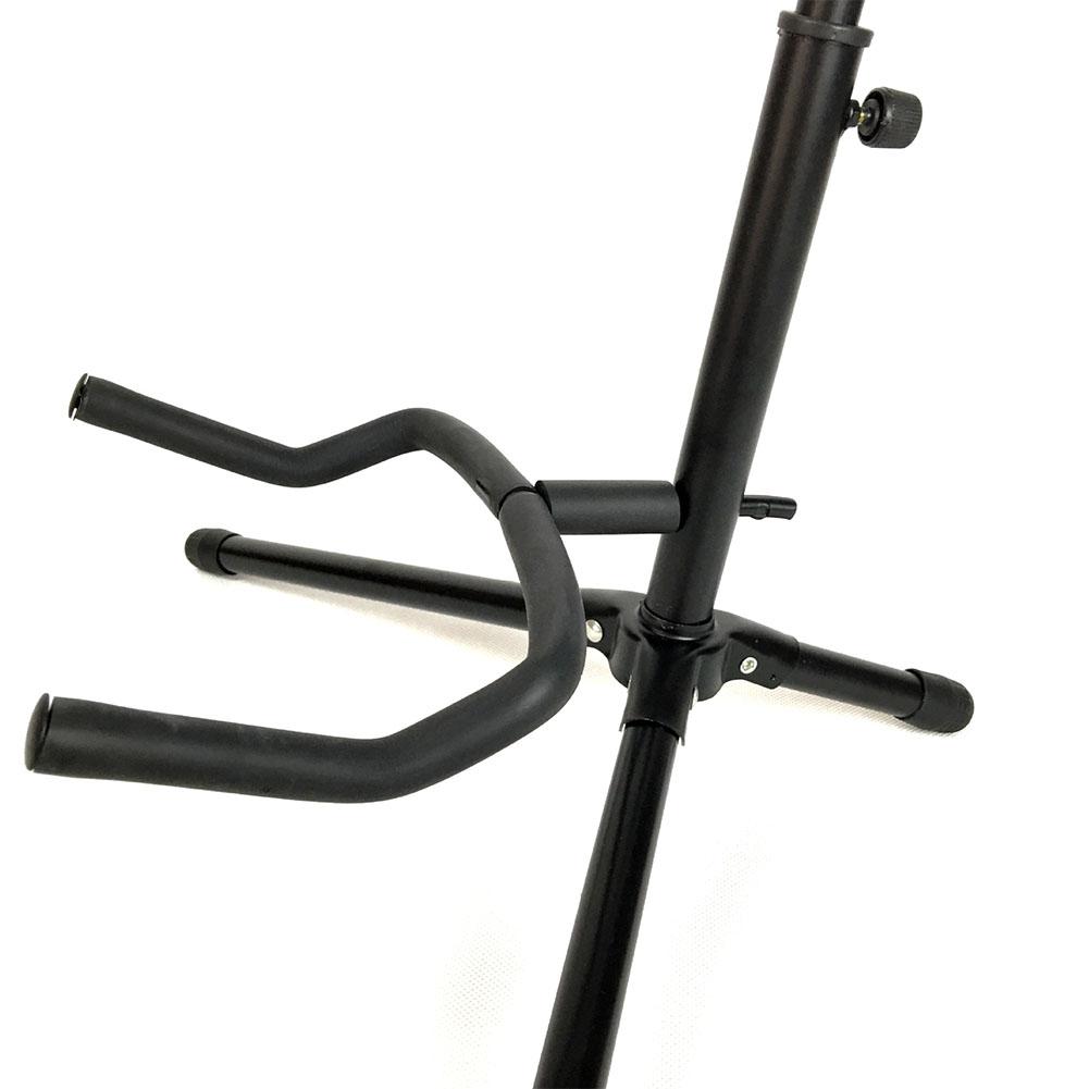 Gitarrstativ Stativ Tripod Enkelhopfällbar för Akustisk, Elektrisk gitarr, Bas, Mandoliner, Banjo, Ukuleles