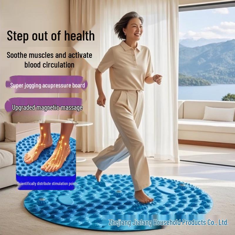 Acupressure Foot Massage Pad: Soft Silicone Board for Plantar and Toe Pressure Relief